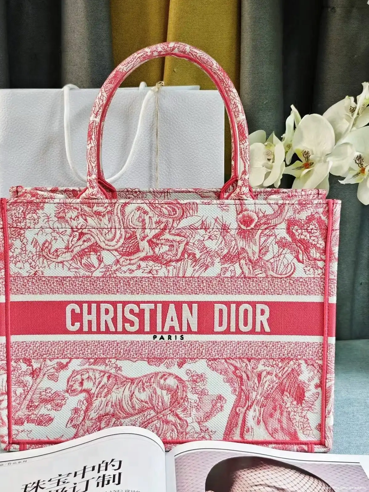 Tony Luxuries diro TOTE-36*18*28CM MEDIUM BOOK 0624